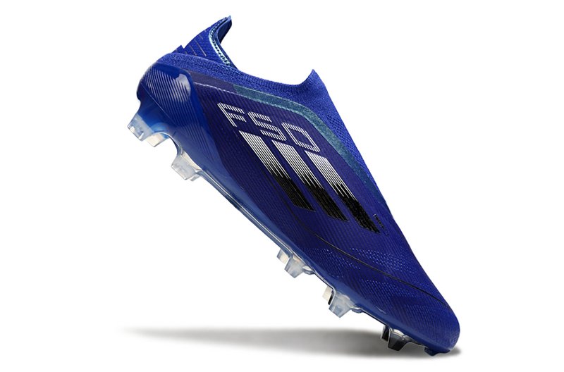ADIDAS F50 LACELESS ELITE CAMPO - AZUL E PRETA