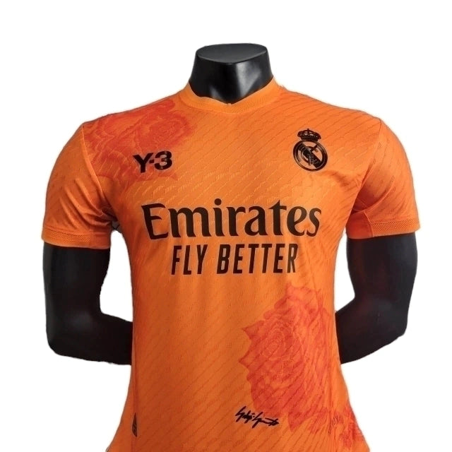 REAL MADRID Y-3 NARANJA 24/25 HOMBRE (VERSIÓN JUGADOR)